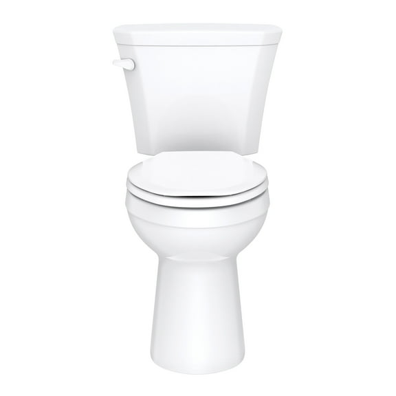Gerber Ghe31519 Viper 1.28 Gpf 27 3/8" Depth Compact Combo Two Piece Elongated Chair