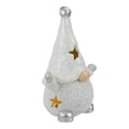 thumbnail image 2 of Northlight LED Lighted Gnome Christmas Decoration - 17" - White and Gray, 2 of 4