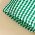 thumbnail image 4 of Leey-World Toddler Baby Boy St Patricks Day Outfit Short Sleeve Lucky Clover Print Shirt Shorts Set Summer Clothes 2Pcs|Green,6-12 Months, 4 of 9