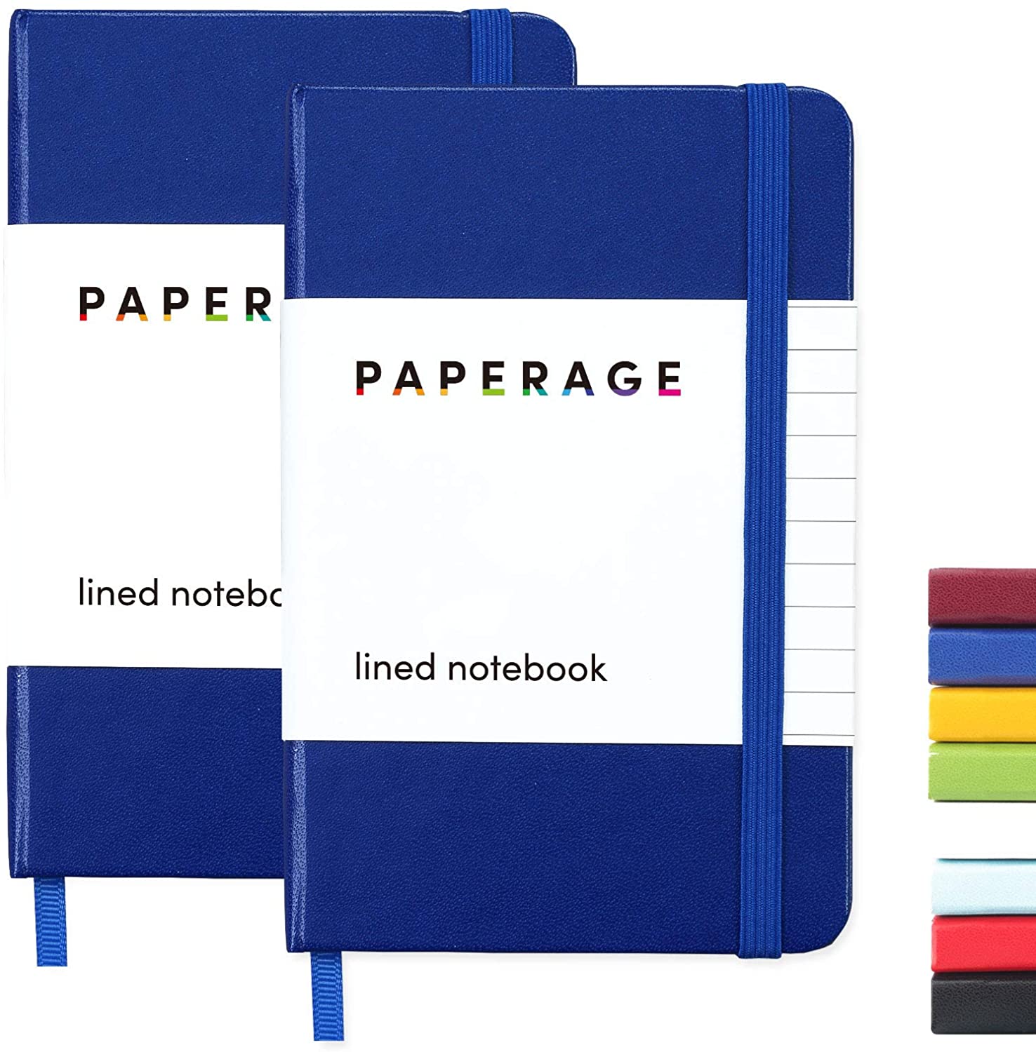 2Pack Navy Blue Dark Blue Pocket notebook journal notepad college