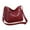 Red, variant on S SERENABLE Shoulder Bag for Women, Leather Women's Shoulder Purses Handbags with Adjustable Shoulder Strap, Fashion Crossboby Bag for Women ,Black