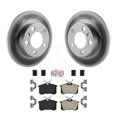 thumbnail image 1 of Transit Auto Rear Coated Disc Brake Rotors and Semi-Metallic Pads Kit for Car 2007-2010 Volkswagen Beetle KGA-104123, 1 of 11