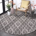 thumbnail image 4 of Safavieh Amherst Virginia Geometric Area Rug, Gray/Light Gray, 5' x 5' Round, 4 of 12