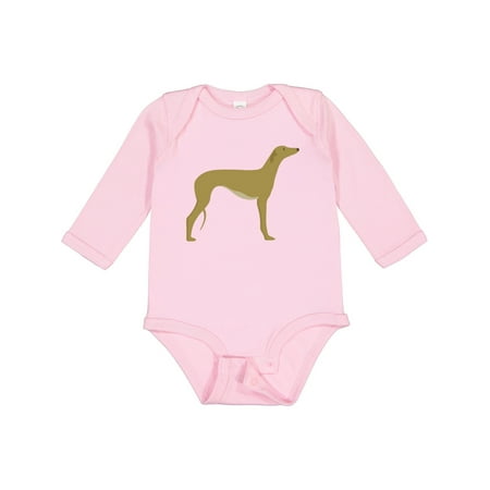 

Inktastic Greyhound Gift Baby Boy or Baby Girl Long Sleeve Bodysuit