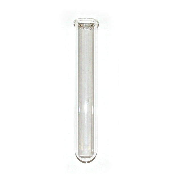 Rimmed Glass Test Tube Borosilicate 7ml Capacity With 13mm Outside Dia 10mm Inside Dia