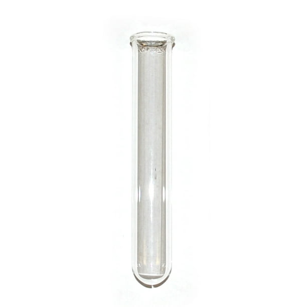 Rimmed Glass Test Tube, Borosilicate 7mL Capacity with 13mm Outside