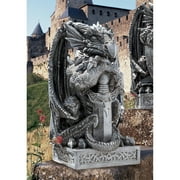 Design Toscano Sword, The Arthurian Dragon Statue