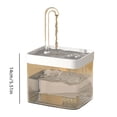 thumbnail image 3 of Fiudx Dispensador Automático de Agua para Mascotas, Sistema de Circulación Silencioso, Diseño de Boca Antihumedad, Tecnología de Filtración Avanzada, Suministro de Agua Limpia, Solución de Hidratació, 3 of 3