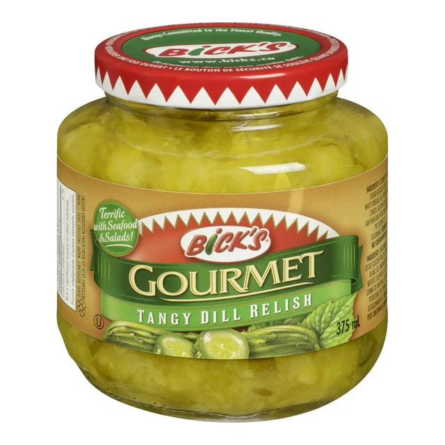 Bick’s relish aux cornichons à l’aneth 375ML