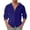 Blue, variant on Afdoent Mens Shirts Male Spring Button Hooded Long Sleeve Jacket Cardigan Jacquard Solid Color Shirt Classic