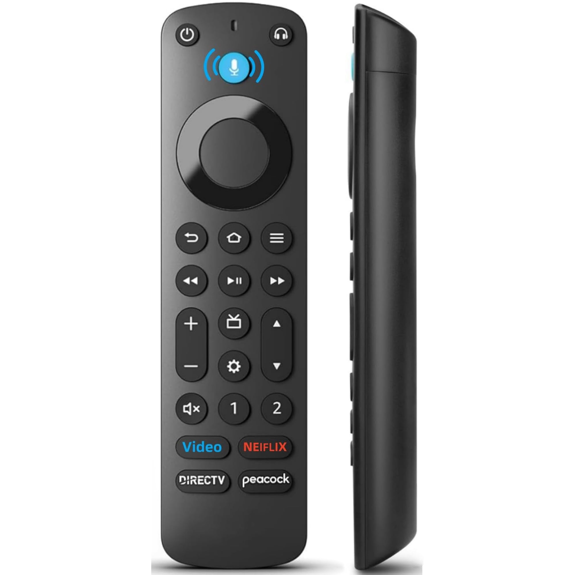 Replacement for All Fir Series Remote Controls - Compatible with TV Stick (HD, 4K, 4K Max, Lite), smart TVs Toshiba, Insignia, Pioneer, Omni, TCL, TV Cube, with Voice Control
