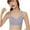 Gray, variant on Fancifize Teen Wire-Free Bralette Moisture-Wicking Sports Bra Seamless Adjustable Straps Bra Teen Athletics Daily Wear 14-18Y