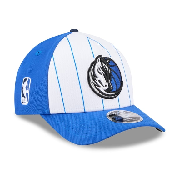Men's New Era  White/Blue Dallas Mavericks 2025 NBA Tip Off M-Crown A-Frame 9FORTY Adjustable Hat