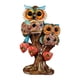 thumbnail image 5 of Figura de búho, adorno de resina, colección de animales, artesanía, esculturas de búho para la entrada Naranja, 5 of 9