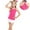 Hot Pink, variant on BRGZLK Boys Girls Cotton Tank Top Kids Fashion Cute Solid Color Soft Sleeveless Racerback Athletic Shirt Pink 12-13 Years