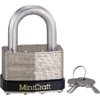 Mintcraft HD00030-3L 2.5 in. Laminated Steel Padlock With Bumper