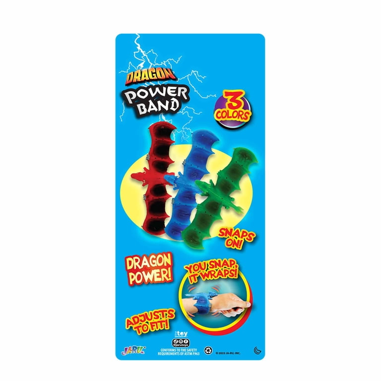 Ja-Ru Dragon Power Band - Colors Vary-Sold Separately- Novelty Toy