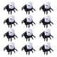 thumbnail image 1 of Halloween Decorations 2024 Wall Decor Indoor Outdoor Party 12pcs Halloween Spider Candle LED Light Ghost Head Atmosphere Light Haunted House Party Decoration Ornaments Candle(Buy 2 save 10%), 1 of 2