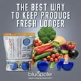thumbnail image 5 of Bluapple Ethylene Gas Absorber Produce Saver Combo Pack Keeps Fruits & Veggies Fresh, 8 Packets and 2 Bluapples, 5 of 8