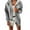 Light Grey, variant on Women Casual Full Zip Up Plush Hoodie Solid Sweatshirt Long Sleeve Jacket with Pockets