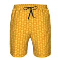 thumbnail image 3 of Lukts Corn Kernels Print Mens Swim Trunks Quick Dry Swim Shorts with Funny Beach Shorts-Medium, 3 of 6