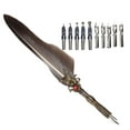 thumbnail image 2 of Desktop Decoration,Feather Pen Craft Retro Feather Pen Gift Feather Pen Performance Driven, 2 of 14