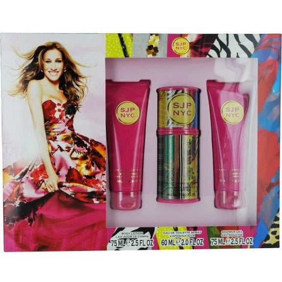 Sarah Jessica Parker Gift Set for Women (Eau De Toilette Spray, Shower Gel, Lotion)