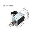 thumbnail image 2 of Electroimán de solenoide de 12V CC 400g 10mm Tipo de tracción y empuje, marco abierto, movimiento lineal, 2 of 4