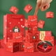 thumbnail image 1 of Decoraciones de Halloween, adornos de Halloween, regalos de Halloween, caja sorpresa de Feliz Navidad, caja de regalo, creación de un regalo sorprendente, sobre rojo, caja de regalo romántica que rebo, 1 of 8