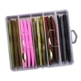 thumbnail image 1 of 15 Unids / Pack Cebos Artificiales Suaves Y Cálidos Señuelo de Pesca de Lombrices de Tierra para Lubina Macarena Señuelo de pesca suave y cálido, 1 of 7