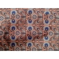 thumbnail image 4 of oneOone Cotton Poplin Fabric Leaves & Floral Block Print Fabric By The Yard 42 Inch Wide, 4 of 4