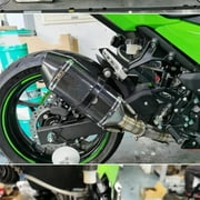 Motorcycle Carbon Fiber M4 Exhaust Muffler Pipe Escape Moto For Yamaha R1 MT07 MT-09 R6 R3 K6 K7 K9 K10 K11