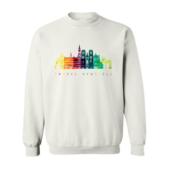 Travel Brussels Capital Region Sweatshirt Men -Image by Shutterstock, Male Small