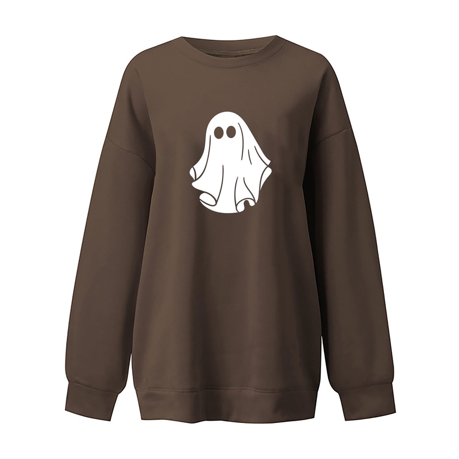 Cyber&Monday Deals Dyegold Womens Halloween Shirt Clearance Sale Teen Girls  Cute Funny Graphic Sweatshirts 3/4 Sleeve Tunic Tops For Women Winter  Vacation ​Halloween ​Women Fashion ​Weekly Deals 
