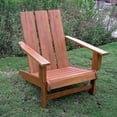 thumbnail image 1 of International Caravan Grande Chaise de Patio Adirondack en Pacane de Miel, 1 of 2