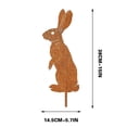thumbnail image 3 of Natural Outdoor Rabbit Ground Decor, Mama Bunny Garden Stake, Resin Rabbit Figurine, Weather-Resistant Design, Perfect for Flower Beds, Lawns, Gardens, Patios, Spring Outdoor Decor, Easter Decor, 1pc, 3 of 5