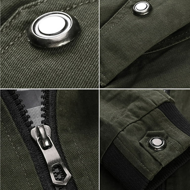 Pedort Men's Casual Lightweight Military Jacket, Twill Pedort Men's Casual Lightweight Military Jacket, Twill