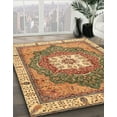 thumbnail image 3 of Ahgly Company Machine Washable Indoor Rectangle Abstract Red Fox Red Area Rugs, 4' x 6', 3 of 7