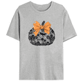 thumbnail image 3 of Women’s Halloween Graphic T-Shirt, Gothic Pumpkin with Orange Bow Print, Cotton Short Sleeve, S-4XL, 3 of 6