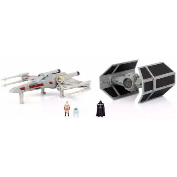 Star Wars Micro Galaxy Squadron X-WIng vs TIE Advanced Battle Pack