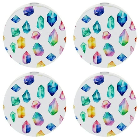 

YZUOUZY Lamp for Bedroom Lamps for Bedroom 4 Pack Crystals Minerals