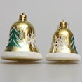 thumbnail image 4 of BinKFF Christmas Gold Bells, 6pcs 2.4in Plastic Gold Jingle Bells Christmas Tree Hanging Ornament, Xmas Ornament Ringbell for Christmas Tree Pendant Holiday Decoration, 4 of 4