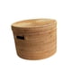 thumbnail image 1 of Cesta de ratán tejida para almacenamiento, multifuncional, portátil, a prueba de polvo, organizador de juguetes, cesto para ropa sucia, para sala de, 1 of 7