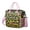 Pink-3, variant on Leopard Aesthetic Lunch Box – Fashionable Cheetah Spot Print Cooler Tote Reusable Insulated Bag with Dual Compartments for Work or Travel