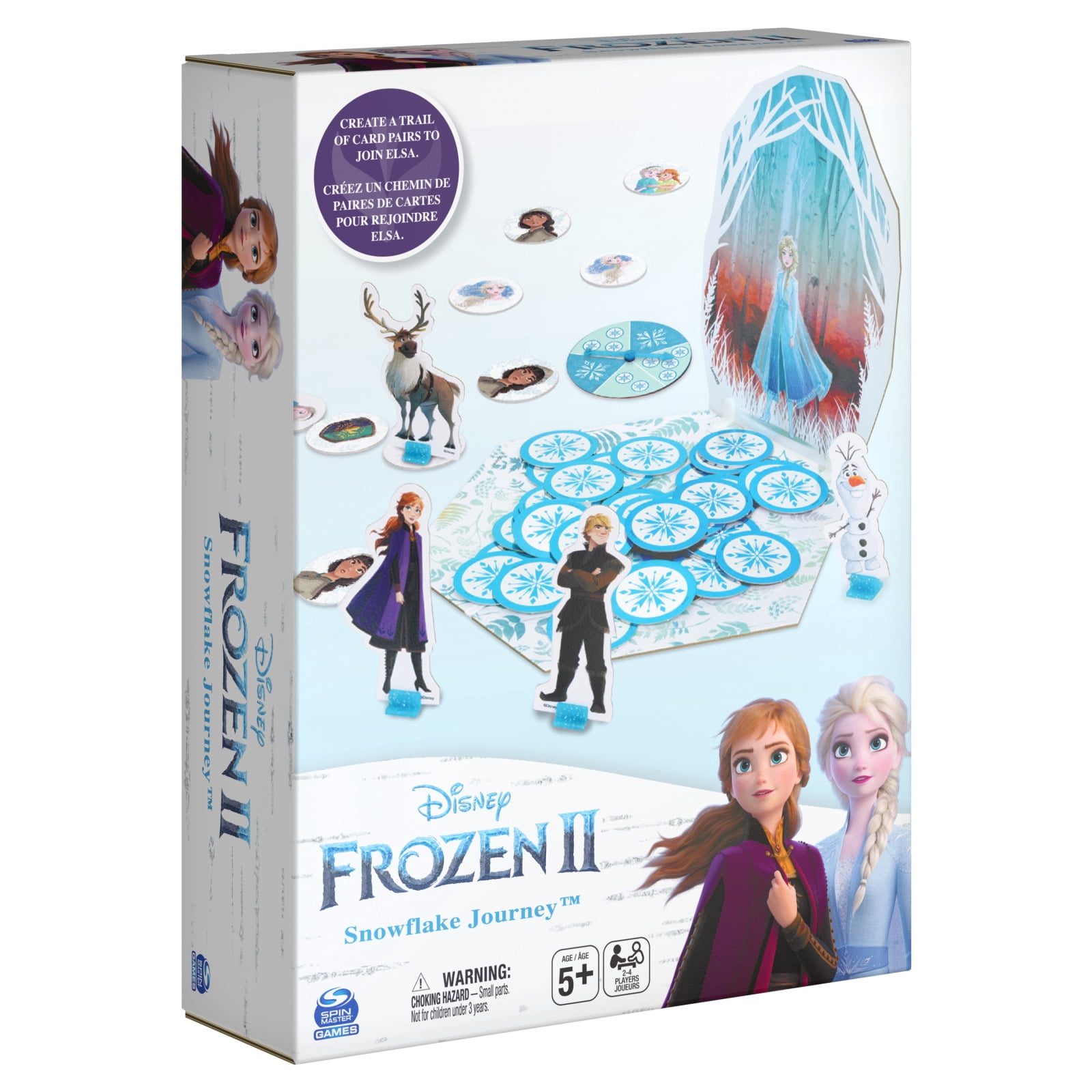 Frozen 2 Snowflake Journey Matching Game for Kids