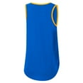 thumbnail image 3 of Women's G-III 4Her by Carl Banks Blue Daniel Suarez A Game Scoop Neck Tank Top, 3 of 3