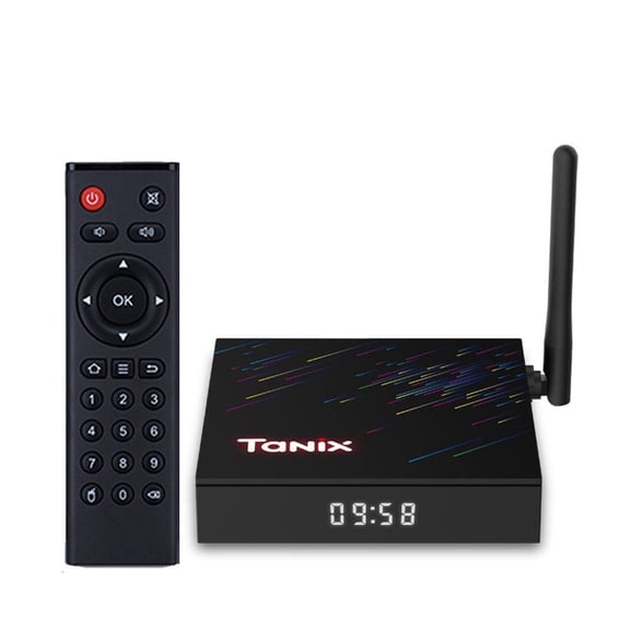 Tanix TX68 H618 Quad Core RAM 4GB ROM 64GB Dual WiFi 2.4G/5.8G BT4.2 4K AV1 Android 11.0 Home Smart Media Player