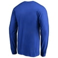 thumbnail image 2 of Men's Santa Cruz Warriors Royal Santa Cruz Warriors Primary Logo Long Sleeve T-Shirt, 2 of 2