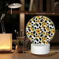thumbnail image 6 of Balery Cute Cow Print Sunflower A Pattern Acrylic Night Light Gift with 3 Color ModesTouch-Sensitive LED Lamp Perfect Gift for Mother's Day, Birthday, or Christmas, 6 of 9
