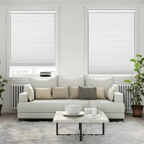 Regal Living Blackout Cordless Cellular Shade, White - 45.5" W x 48" L